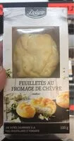 Mängden socker i Feuilleté au fromage de chèvre nature