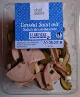 Mängden socker i Cervelat Salat mit Gruyère