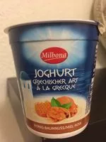 Mängden socker i Joghurt Griechischer Art, Honig Baumnuss