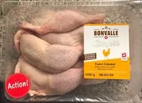 Mängden socker i Bonvalle - cuisses entières de poulet