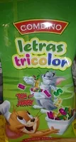 Mängden socker i Letras tricolor