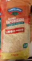 Mängden socker i Arroz vaporizado