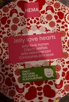 Mängden socker i Coeurs gélifiés