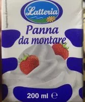 Mängden socker i Panna da montare