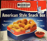 Mängden socker i American Style Snack Box