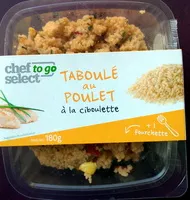 Mängden socker i Taboulé au Poulet à la ciboulette 