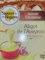 Mängden socker i Aligot de l'Aveyron
