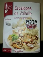 Mängden socker i Escalopes de Volaille aux Champignons & Riz