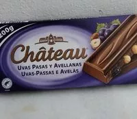 Mängden socker i Chocolate con uvas pasas y avellanas