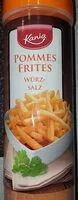 Mängden socker i POMMES FRITES