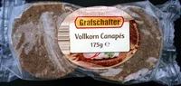 Mängden socker i Vollkorn Canapés