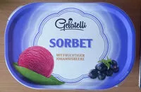 Mängden socker i Black currant