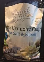 Mängden socker i Extra crunchy crisp salt&peper chips