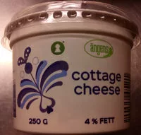 Mängden socker i Ängens Cottage Cheese
