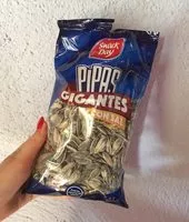 Mängden socker i pipas gigantes con sal