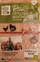 Mängden socker i Bio Geflügel-Bratwurst