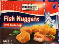 Mängden socker i Fish Nuggets with Ketchup