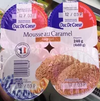 Mängden socker i Mousse au caramel