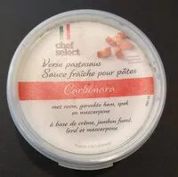 Mängden socker i Sauce fraîche pour pâtes carbonara