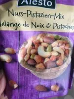 Mängden socker i Mélange de noix et pistaches