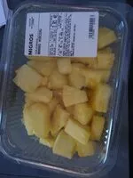 Mängden socker i Ananas morceau