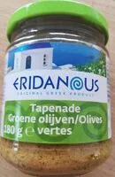 Mängden socker i Tapenade groene olijven