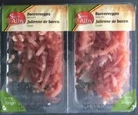 Mängden socker i Julienne De Bacon