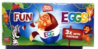 Mängden socker i Fun Eggs