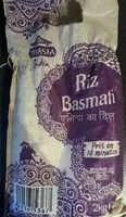 Mängden socker i Riz basmati