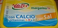 Mängden socker i Margarina con calcio y vitaminas A,D &E