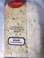 Mängden socker i Gouda au poivre