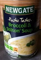 Mängden socker i Broccoli & Stilton Soup