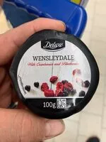 Mängden socker i Cheese with cranberries