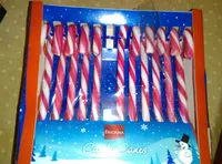 Mängden socker i Candy canes
