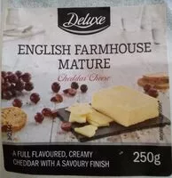 Mängden socker i Deluxe Englischer Cheddar gereift