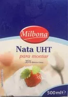 Mängden socker i Nata Para montar Milbona