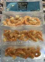 Mängden socker i Queues de crevette décortiquées