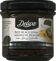 Mängden socker i Paté de aceitunas negras de Aragón con ajo y cebolla