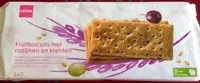 Mängden socker i Biscuits aux Fruits Secs aux Raisins