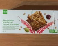 Mängden socker i Biscuits Multi Céréales aux Raisins
