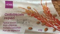 Mängden socker i Pain d'épices