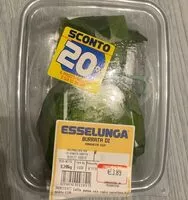 Mängden socker i Burrata di andria