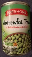 Mängden socker i Marrowfat peas