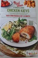 Mängden socker i 4 garlic&herbs chicken kievs