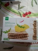 Mängden socker i Crispbread sesame
