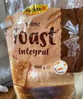 Mängden socker i Paine toast intégral