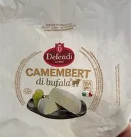 Mängden socker i Camembert di bufala