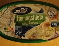 Mängden socker i Heringsfilets in Dill-Sahnesauce