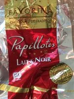 Mängden socker i Papillotes - Chocolats lait & noir