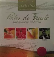 Mängden socker i Pâte de fruit